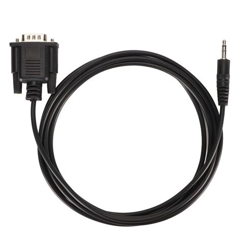 SUNGOOYUE DB9 Male to DC3.5mm Male Cable, Plug and Play Wear PVC Portable RS232 Serial Cable, with Stable Fast Data Transfer, for DB9 Serial Devices to 3.5mm Port in Kuwait
