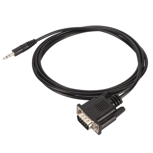 SUNGOOYUE DB9 Male to DC3.5mm Male Cable, Plug and Play Wear PVC Portable RS232 Serial Cable, with Stable Fast Data Transfer, for DB9 Serial Devices to 3.5mm Port in Kuwait