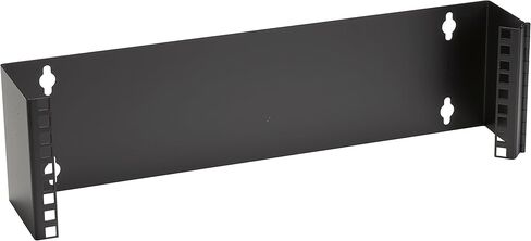 Black Box Wallmount Bracket, 3U, 19" W, 4" D, M5 Square Holes in Kuwait