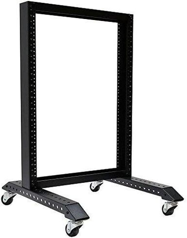 20U Movable 19inch 2 Post Open Frame Heavy Duty IT Network Data Server Rack (20U) in Kuwait