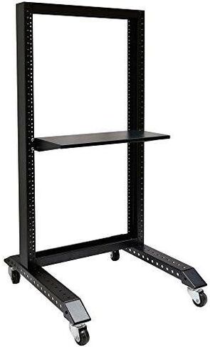 20U Movable 19inch 2 Post Open Frame Heavy Duty IT Network Data Server Rack (20U) in Kuwait