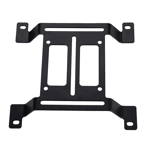 Water Cooling Bracket, Pump Mount for PC Water Cooling System with Arched Design 4.72x4.72in Iron in Kuwait
