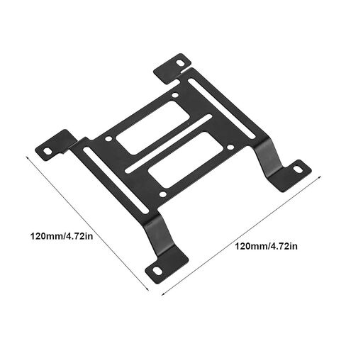 Water Cooling Bracket, Pump Mount for PC Water Cooling System with Arched Design 4.72x4.72in Iron in Kuwait