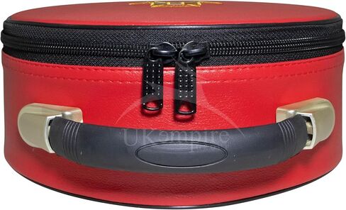 Masonic Royal Arch Past High Priest PHP Crown Cap Case Red | Hat Carrying Bag in Kuwait