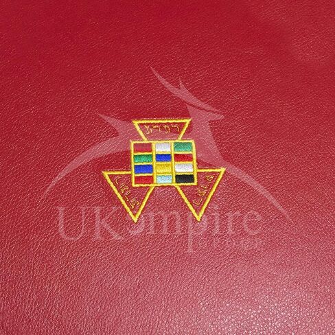 Masonic Royal Arch Past High Priest PHP Crown Cap Case Red | Hat Carrying Bag in Kuwait