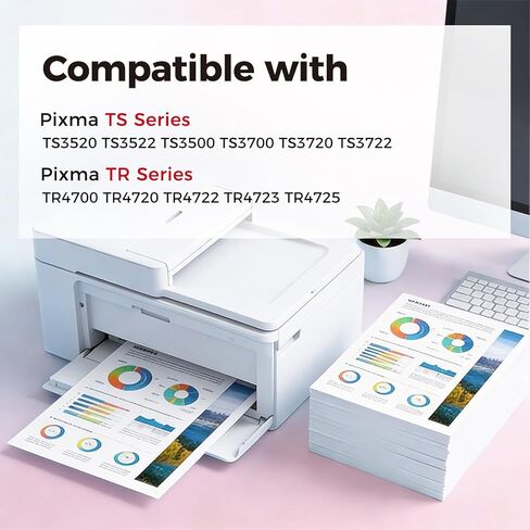 275XL 276XL Ink Cartridge Combo Pack Replacement for Canon 275 276 XL PG-275 CL-276 Ink for TS3700 TS3722 TS3522 TR4700 TR4720 TR4722 TS3500 TS3720 TR4723 TR4725 Printers (Black Color,2 Pack) in Kuwait