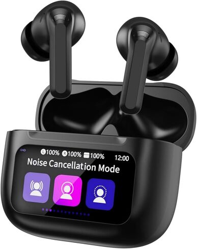 Samsung Wireless Bluetooth Earbuds, Noise Cancelling in-Ear Headphones with Mic, Hi-Fi Stereo for Samsung Galaxy S26 S25 Ultra S24 A17, Ear Buds Compatible with 17 Pro Max 17Pro 16e 15 Air Pods Moto in Kuwait