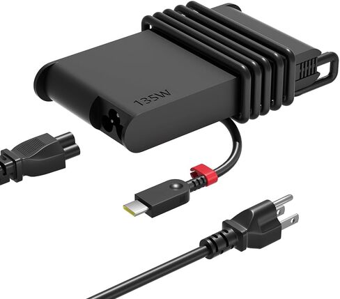 135W USB-C Charger Compatible with Lenovo ThinkPad Z16 P16s L16 L15 E16 E15 T16 T15 Yoga Slim/Pro 7 9, IdeaPad Pro 5 Laptop Replacement Adapter Suitable for Travel and Office use in Kuwait