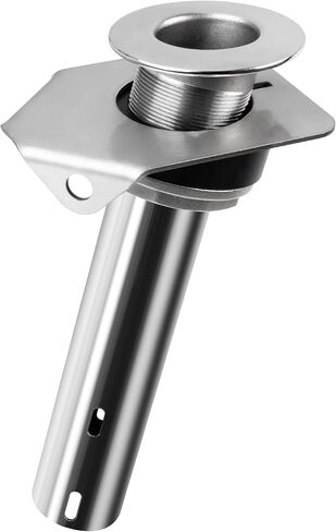 BLUEWING Heavy Duty Stainless Steel Rod Holder for Fishing Boat Big Game Pole Holder, 15°/90° in Kuwait