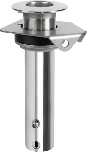 BLUEWING Heavy Duty Stainless Steel Rod Holder for Fishing Boat Big Game Pole Holder, 15°/90° in Saudi Arabia