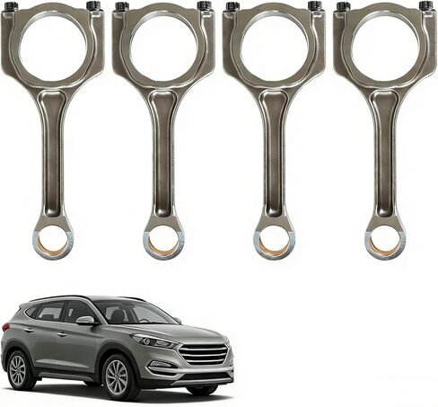 PANGOLIN 23510-2G500 23510-2G540 23510-2G520 Connect Rod 4PCS for 2011-2020 Kia Sorento Sportage Hyundai Sonata 2.4L Aftermarket Parts, 3 Month Warranty in Saudi Arabia