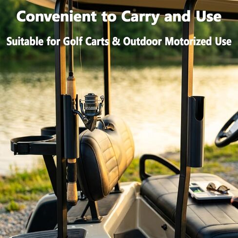 2PCS Universal Magnetic Fishing Rod Holder,No Drill Truck Bed Fishing Rod Holder,Magnetic Car Fishing Rod Holder for Truck, SUV, Garage Door & Golf Cart, Wall-Mounted Fishing Rod Storage Rack in Kuwait