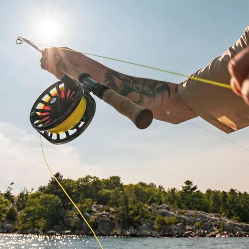 Redington Big Game Fly Rod - قضيب طيران قوي للمياه العذبة للباس والبايك والمسك - عمل سريع وأداء عالي التحمل in Kuwait