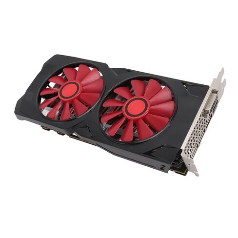 بطاقة رسومات الألعاب JTLB RX580 8GB GDDR5 256bit مع مروحة تبريد مزدوجة هادئة للكمبيوتر المكتبي، لعشاق الألعاب in Kuwait