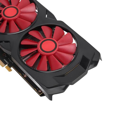 بطاقة رسومات الألعاب JTLB RX580 8GB GDDR5 256bit مع مروحة تبريد مزدوجة هادئة للكمبيوتر المكتبي، لعشاق الألعاب in Kuwait