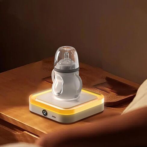 USB Coffee Mug Warmer for Desk, Coffee Cup Warmer Portable Coffee Warmer Plate Electric Beverage Tea Water Milk Heater for Office Desk Use, Fast Heating 3 Temperature Control in Kuwait