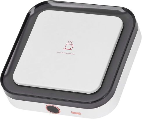 USB Coffee Mug Warmer for Desk, Coffee Cup Warmer Portable Coffee Warmer Plate Electric Beverage Tea Water Milk Heater for Office Desk Use, Fast Heating 3 Temperature Control in Kuwait