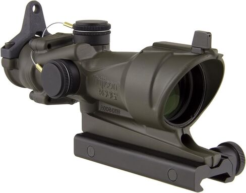 Trijicon ACOG TA01-D-100318 4x 32 Tritium Only, Center Illuminated Amber Crosshair .223 Reticle Scope, OD Green in Kuwait