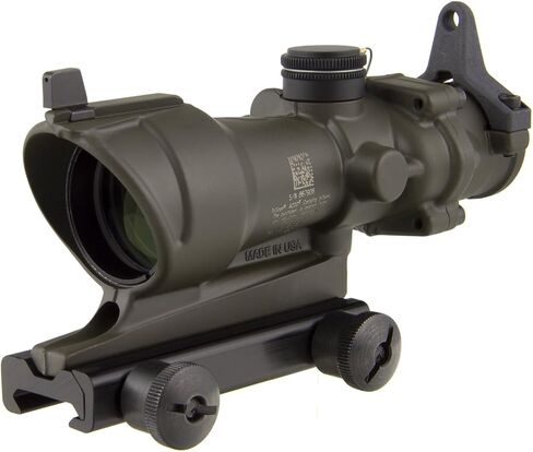 Trijicon ACOG TA01-D-100318 4x 32 Tritium Only, Center Illuminated Amber Crosshair .223 Reticle Scope, OD Green in Kuwait
