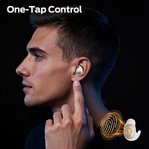 Monster Sleep Ear100 Ear Buds, Sleep Earbuds with Stereo Sound, Design for Side Sleepoth 6.0, ENC Noise Cancelling, IPX6 Waterproof Mini Headphones,White in Kuwait