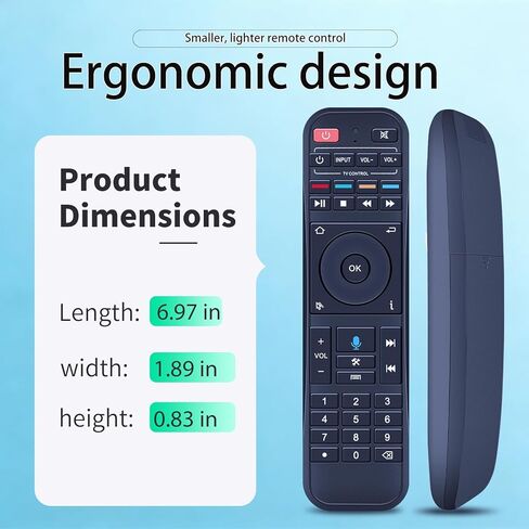 RC-200 Replacement Voice Remote Control for Super Box S6 Max, S6 Ultra, S5 Max, S5 Pro, S4 Pro, S3 Pro, S2 Pro, S1 Pro, Elite Pro+, and Elite Ultra in Kuwait