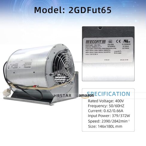 ECOFIT Fan ATV61/71 400V 350W Inverter Fan 2GDFUT65/VZ3V1212 Cooling Fans in Kuwait