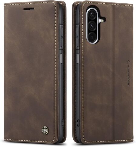 Compatible with Samsung Galaxy A17 5G Case with Card Holder, Kickstand Protective Flip Folio Leather Wallet Case for Galaxy A17 5G 6.7 inch (Blue) in Kuwait