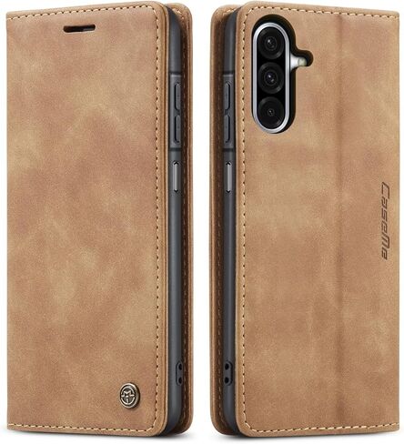 Compatible with Samsung Galaxy A17 5G Case with Card Holder, Kickstand Protective Flip Folio Leather Wallet Case for Galaxy A17 5G 6.7 inch (Blue) in Kuwait
