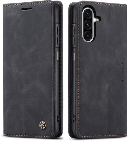 Compatible with Samsung Galaxy A17 5G Case with Card Holder, Kickstand Protective Flip Folio Leather Wallet Case for Galaxy A17 5G 6.7 inch (Blue) in Kuwait