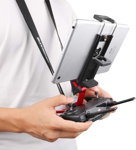 Mavic Mini Air 2 Pro Tablet Holder Foldable Aluminum Extender Remote Controller Holder with Lanyard for Mavic Air Pro Mavic 2 Zoom Spark Air 2 Mavic Mini 2 Controller Accessories in Kuwait