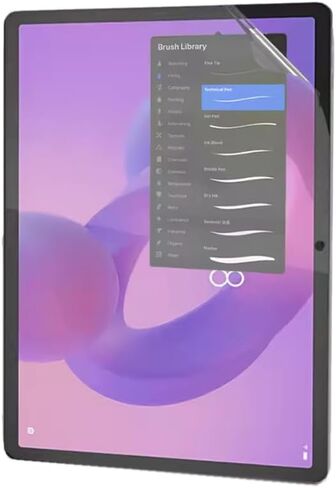 (2pc) Matte Paper Feel Screen Protector compatible with Lenovo Tab One 8.7" 2025 Soft Anti-Fingerprint, Writing, Drawing with the Stylus like on paper in Kuwait