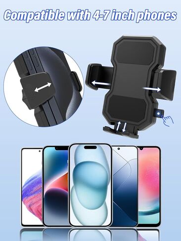 Magnetic Phone Holder for Tractor, Upgraded N56 Strong Magnet Cell Phone Mount with Adjustable Metal Arm, 360° Rotatable, One-Button Release for 4-7" iPhone/Galaxy/Android Cellphone in Kuwait