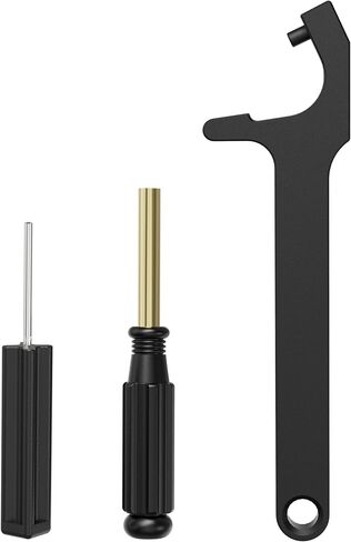 Glock Magazine Disassembly Tool Kit - Fast & Safe Disassembly Tool for Glock 17/19/22/23/26/27/34/35 with Cleaning Brush & Pins, Durable Polymer & Steel Construction in Kuwait