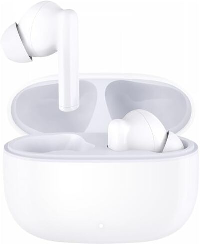 HONOR Choice X7 Lite Wireless Earbuds with Ear Hooks, Bluetooth 5.3 Headphones, ENC Noise Cancellation, IPX5 Waterproof, Deep Bass, Sports Earphones – White in Kuwait