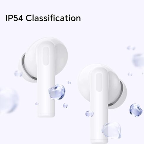 HONOR Choice X7 Lite Wireless Earbuds with Ear Hooks, Bluetooth 5.3 Headphones, ENC Noise Cancellation, IPX5 Waterproof, Deep Bass, Sports Earphones – White in Kuwait