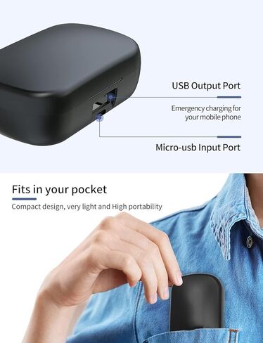 Wireless Earbuds, Bluetooth 5.3 Ear Buds LED Power Display Headphones Bass Stereo, Bluetooth Earbuds in-Ear Noise Cancelling Mic, 40H Playback Mini Case IP7 Waterproof Sports Earphones in Kuwait
