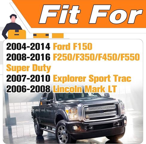 Backup Camera Tailgate Handle Compatible with 2005-2014 Ford F150, 2008-2016 F250 F350 F450 F550 Super Duty, 2007-2010 Explorer, 2006-2008 Lincoln 170° Viewing Angle Replaces# 8L3Z9943400AC in Kuwait