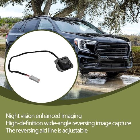 Rear View Backup Camera Compatible with GMC Terrain 2018-2023 Replacement 23188736 in Kuwait