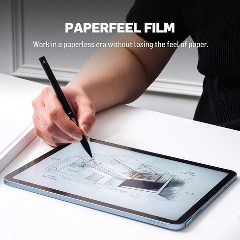 واقي شاشة adonit متوافق مع iPad Pro 11 بوصة (الجيل الثالث)، Apple iPad Pro 3rd للكتابة والرسم والرسم مثل ملمس الورق، مضاد للتوهج/بصمات الأصابع/الخدش in Kuwait