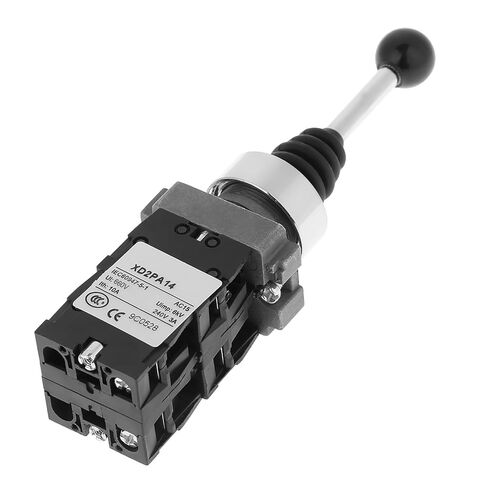 Fafeicy Joystick Switch 4 مواضع التحكم الصناعي، نموذج XD2PA14 مع جهات اتصال 4NO، تصنيف التيار الحراري 10A للآلات والمعدات in Kuwait