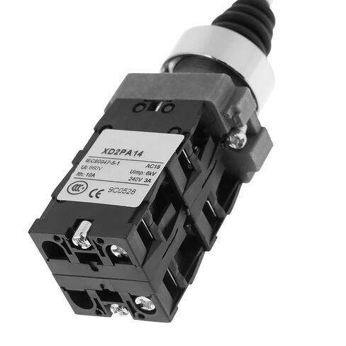 Fafeicy Joystick Switch 4 مواضع التحكم الصناعي، نموذج XD2PA14 مع جهات اتصال 4NO، تصنيف التيار الحراري 10A للآلات والمعدات in Kuwait