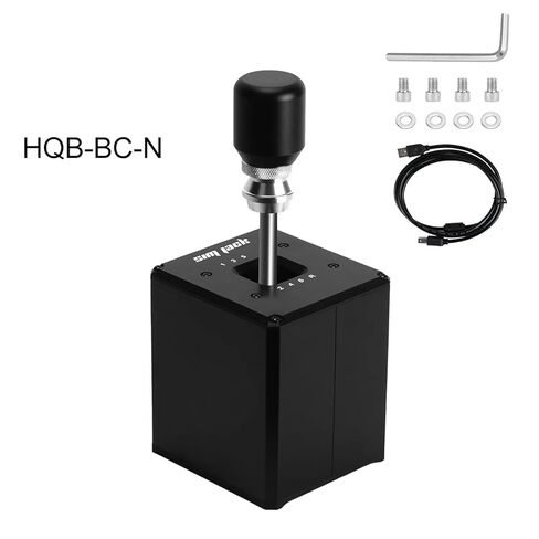Simjack PC USB Simracing Simulator Shifter 6+R H Gear Shifter For Logitech G27 G29 G25 G920 & Thrustmaster T300RS/GT ETS2 Sim Gear Shift PC Racing Game in Kuwait