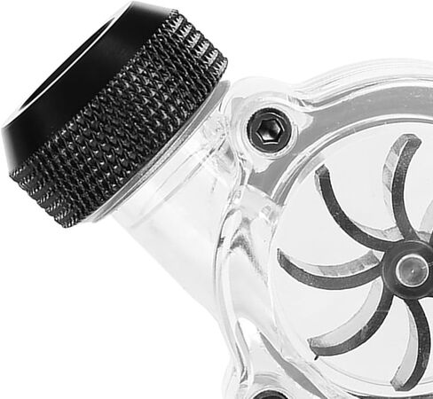 Flow Indicator, Water Cooling Flow Indicator Thread Port G1/4 Female to Female Flow Meter Indicator for PC Water Cooling 8 in Kuwait
