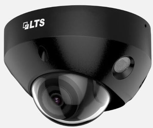 LTS CMIP1C42WB-28MDA 4MP Color 24/7 Mini Dome Camera – AI Human/Vehicle Detection, 130dB WDR, H.265+, Built-in Mic, IP67 Waterproof, IK08 Vandal-Proof, Black Color in Kuwait