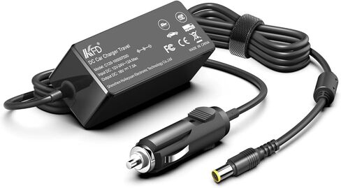 KFD Car Charger 12V-24V DC Adapter for Goal Zero Yeti 150/200X/400/400 Lithium/500X/1000/1250/1400/1500X/3000/ 3000X/6000X & Sherpa 50/100/100AC Portable Power Station Goal Zero Yeti Car Power Cord in Kuwait