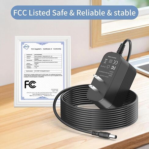 20V 0.8A Power Cord for Robot Vacuum Replacement for roborock Q7 L5 & Q7 M5 Robot Vacuum and Mop Combo Adapter Charger in Kuwait