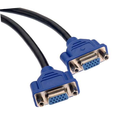 NUOBESTY Vga كابل مراقبة Vga مهائي كابلات ذكر إلى أنثى موصلات لأجهزة Thinkcentres Omninos Suncomputers in Kuwait