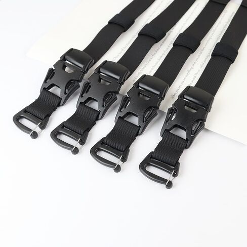 4 Pack Tactical Molle Backpack Straps, Backpack Straps Accessories, Adjustable Tie Down Straps Outdoor Accessories in Kuwait