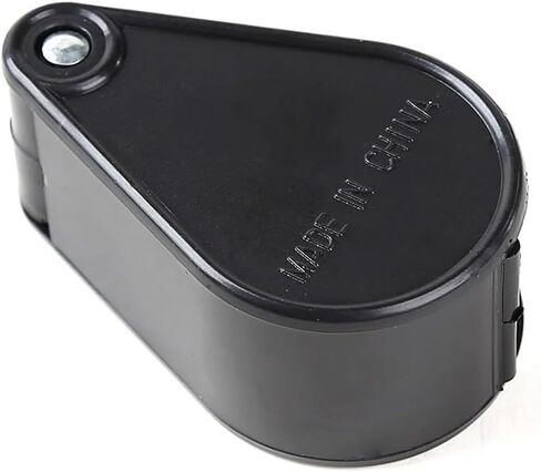 Handheld Portable Fold Optical Lens 10X Magnifying Glass in Kuwait
