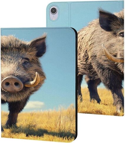 Prairie-Wild-Boar Tablet Case Compatible with ipad 2017/2018/Air1/Air2 (9.7in) Protective Case Stand Protective Cover in Kuwait
